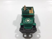 Vintage 1974 Lesney Matchbox Battle Kings K-108 M.3. A.I. Half Track A.P.C. Bright Army Green Die Cast Toy Car Vehicle - No Tracks