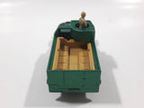 Vintage 1974 Lesney Matchbox Battle Kings K-108 M.3. A.I. Half Track A.P.C. Bright Army Green Die Cast Toy Car Vehicle - No Tracks