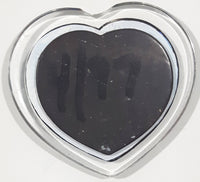 Grenada Heart Shaped 2" x 2" Clear Acrylic Fridge Magnet