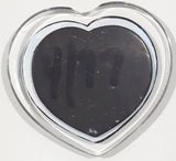 Grenada Heart Shaped 2" x 2" Clear Acrylic Fridge Magnet