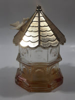 Vintage 1974 Avon Dovecote Field Flowers Dove Themed Cologne Glass Perfume Bottle