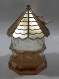 Vintage 1974 Avon Dovecote Field Flowers Dove Themed Cologne Glass Perfume Bottle