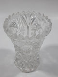 Vintage 3" Tall Crystal Glass Egg Cup Holder