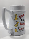 Pilsner Beer Bunny Rabbit Themed 5 1/2" Tall Stein Mug Breweriana Collectible Drinkware