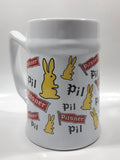 Pilsner Beer Bunny Rabbit Themed 5 1/2" Tall Stein Mug Breweriana Collectible Drinkware