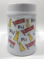 Pilsner Beer Bunny Rabbit Themed 5 1/2" Tall Stein Mug Breweriana Collectible Drinkware