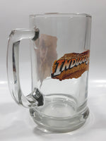 2004 Lucasfilm Indiana Jones 5 1/2" Clear Glass Beer Mug Cup