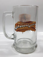 2004 Lucasfilm Indiana Jones 5 1/2" Clear Glass Beer Mug Cup