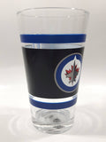 2018 Winnipeg Jets NHL Ice Hockey Team 5 3/4" Tall Clear Glass Cup