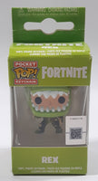 2018 Funko Pop! Pocket Keychain Epic Games Fortnite Rex Character 1 1/2" Tall Vinyl Figure Keychain New in Box