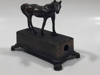 Vintage Miniature Horse Metal Pencil Sharpener Doll House Furniture Size