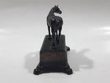 Vintage Miniature Horse Metal Pencil Sharpener Doll House Furniture Size