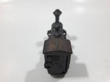 Vintage Miniature Train Locomotive Engine Metal Pencil Sharpener Doll House Furniture Size