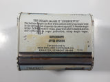 Vintage 1984 New England Container Co. Absolutely Pure Maple Syrup Log Cabin Shaped Tin Metal Container