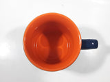 2007 Encore Detroit Tigers MLB Baseball Team Embossed Dark Blue and Orange Ceramic Coffee Mug Cup