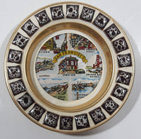 Vintage SNCO San Francisco Cable Car and Landmark Themed 4" Diameter Collectible Ashtray