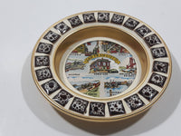 Vintage SNCO San Francisco Cable Car and Landmark Themed 4" Diameter Collectible Ashtray