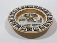 Vintage SNCO San Francisco Cable Car and Landmark Themed 4" Diameter Collectible Ashtray