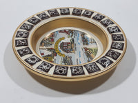 Vintage SNCO San Francisco Cable Car and Landmark Themed 4" Diameter Collectible Ashtray