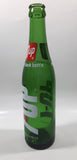 Vintage 7up Money Back Bottle 10 Fluid Ounces Green Glass Bottle 3589
