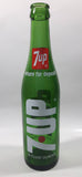 Vintage 7up Money Back Bottle 10 Fluid Ounces Green Glass Bottle 3589 - 16