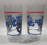 1991 Winnipeg CFL Grey Cup Festival November 20-24, 1991 "Canada's Hot Spot!" Plastic Cup Set of 2