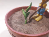 2010 Hallmark Peanuts Gallery "FAITH is for the things that take a while" Woodstock As A Gardener Detailed Resin Ornament