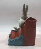 Vintage 1975 Warner Bros. Bugs Bunny Hard Plastic Pen Holder Calendar Blocks - No Blocks or Pens