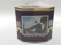 Vintage London Midland & Scottish Railway Company Locomotive Train Themed Tin Metal Container
