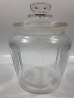 Antique The Tuckett Tobacco Company Herbert Tareyton London Smoking Picture Glass Jar with Lid