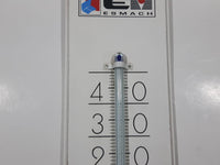 Esmach S.P.A. Thermometer Temperature Gauge 3 3/4" x 17" Wood Plaque Advertising Product