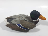 Vintage Very Rare Marshland Collectibles Small Mallard Duck Drake Raised Wing Decoy