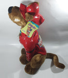 2003 Cartoon Network Hanna Barbera Scooby-Doo Fire Dept. Large 18" Plush Stuffed Cartoon Character with Tags