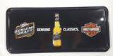 Miller Genuine Draft Beer Genuine Classics Harley Davidson Motor Cycles Black 8" x 18" Embossed Tin Metal Sign