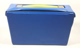 Vintage 1976 Lesney Matchbox 24 Car Carrying Case Blue with Yellow Tray (Only 1 Tray)