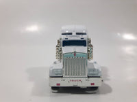 Unknown Brand Semi Tractor Truck White Die Cast Toy Car Vehicle
