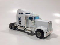 Unknown Brand Semi Tractor Truck White Die Cast Toy Car Vehicle