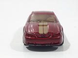 VHTF Rare 2004 Matchbox '99 Mustang Dark Red with Gold Stripes Die Cast Toy Car Vehicle