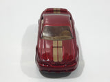 VHTF Rare 2004 Matchbox '99 Mustang Dark Red with Gold Stripes Die Cast Toy Car Vehicle