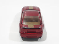 VHTF Rare 2004 Matchbox '99 Mustang Dark Red with Gold Stripes Die Cast Toy Car Vehicle