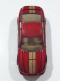 VHTF Rare 2004 Matchbox '99 Mustang Dark Red with Gold Stripes Die Cast Toy Car Vehicle