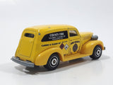 2017 Matchbox Hazardous Materials Team 1939 Chevy Sedan Delivery Van Yellow Die Cast Toy Car Vehicle