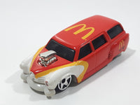 2000 Hot Wheels McDonald's Golden Arches Studebaker Wagon Red Die Cast Toy Car Vehicle
