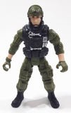 Chap Mei S1 Sentinel 1 Army Military Soldier 4" Tall Toy Action Figure - Black Vest