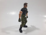 Chap Mei S1 Sentinel 1 Army Military Soldier 4" Tall Toy Action Figure - Black Shirt