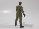 Chap Mei S1 Sentinel 1 Army Military Soldier 4" Tall Toy Action Figure - Green with Grey Vest