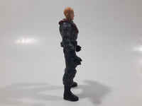 Chap Mei S1 Sentinel 1 Army Military Soldier 4" Tall Toy Action Figure - Full Grey Uniform