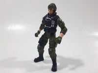 Chap Mei S1 Sentinel 1 Army Military Soldier 4" Tall Toy Action Figure - Black Vest