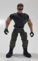 Chap Mei S1 Sentinel 1 Army Military Soldier 4" Tall Toy Action Figure - Black Shirt