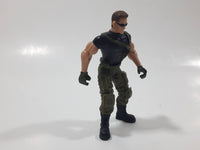 Chap Mei S1 Sentinel 1 Army Military Soldier 4" Tall Toy Action Figure - Black Shirt